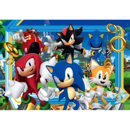 Clementoni Puzzle 180 Super Kolor Sonic 297986