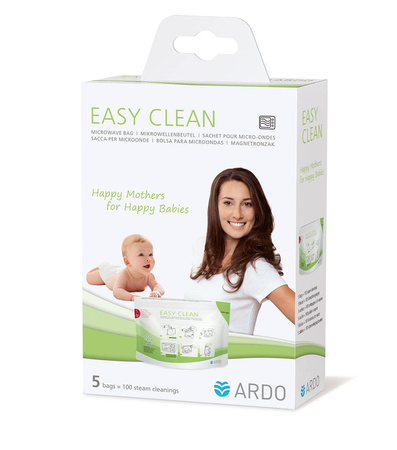 Ardo easy clean -torebka do dezynfekcji w kuchence mikrofalowej 