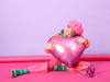 Balon foliowy Truskawka 42x45cm mix 170964