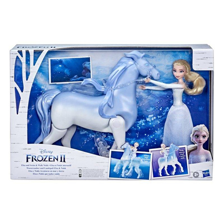 Frozen 2 elsa+koń nokk pływa i chodzi 684885
