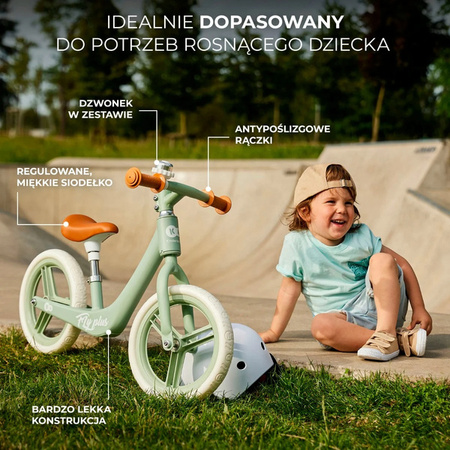 Kinderkraft Fly Plus kol.Baby Blue 925407 Rowerek biegowy