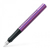 Faber-Castell Pióro wieczne Grip Glam edition M violet 408406
