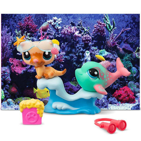 LITTLEST PET SHOP FIGURKA G7 S1 PETFLUENCERS 2PAK 005615