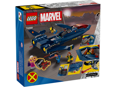 Lego 76281 Super Heroes Odrzutowiec X-men