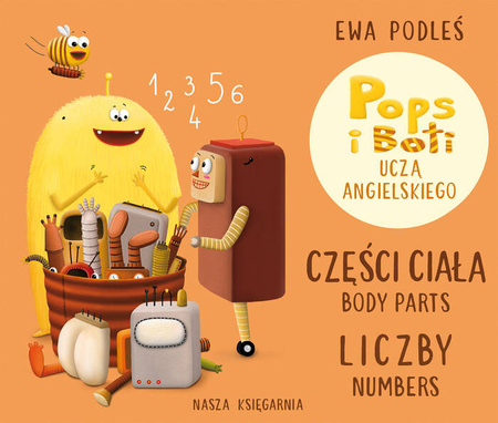 Części ciała i liczby Pops i Boti uczą angielskiego 140272