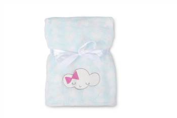 Babymatex Kocyk Ricco z haftem roz.75x100 cm