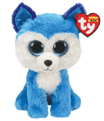Ty beanie boos niebieski husky prince 24cm medium