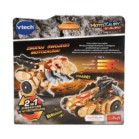 Vtech Motozaury T-Rex w jajku 620566