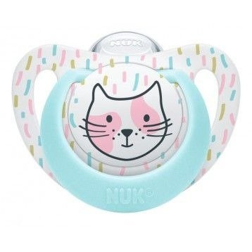 Nuk smoczek uspokajający silikonowy genius 18-36m 223788
