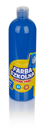 Farba astra 500ml niebieska ciemna szkolna 240104