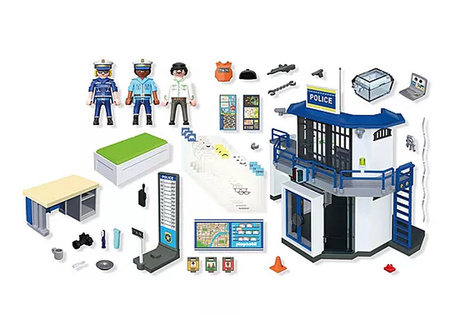 Playmobil 71874 Posterunek policji z miejscem przesłuchań 718747