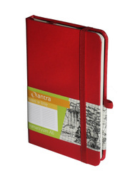 Notes linia A6 Romantyzm Czerwony 016873