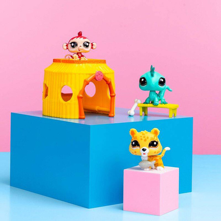 Littlest Pet Shop Zestaw Dżungla z 3 figurkami G7 S1 005158