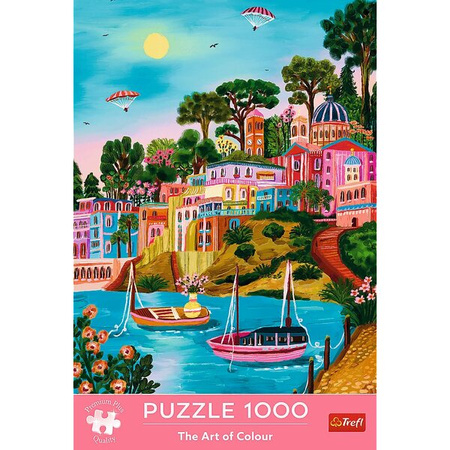 Puzzle Trefl 1000 Premium Plus The Art of Colour Siros Grecja 108934