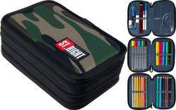 Piórnik potrójny z wyposażeniem stright pc-05 moro 632075