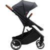 Britax Romer Zestaw 2w1 STRIDER M Black Shadow gondola + wózek spacerowy
