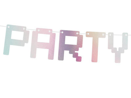 Baner electric holo - party dance, opalizujący, 9,5x130cm