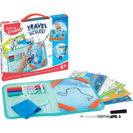 Maped Tablica Creativ przezroczysta suchościeralna w walizeczce 693108
