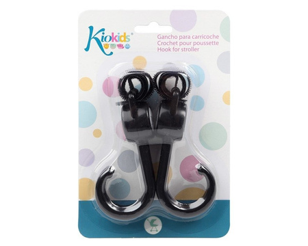 Haczyki do wózka kiokids 2szt 015403