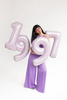 Balon foliowy cyfra 1 72cm fiolet 052536