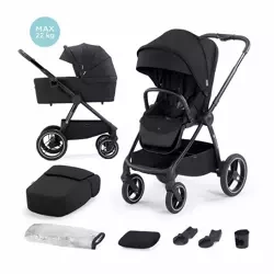 Kinderkraft wózek wielofunkcyjny 2in1 Nea Midnight Black 918867