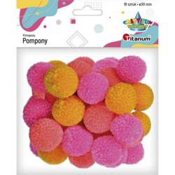 POMPONY 3CM/18 JASKRA DIY19308 612743