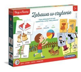 Clementoni uczę się bawiąc-zabawa w czytanie 500840