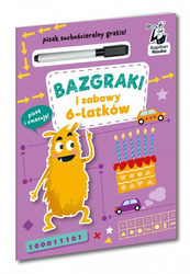 Książeczka Bazgraki i zabawy 6-latków 663519