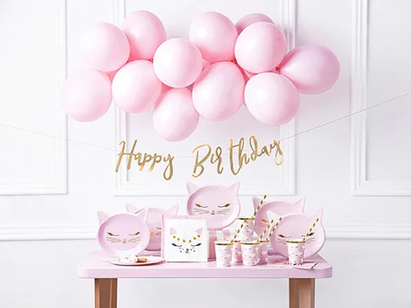 Zestaw dekoracji party Kotek 55szt 133051