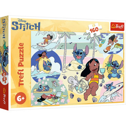 Puzzle Trefl 160 Stitch rządzi 154313