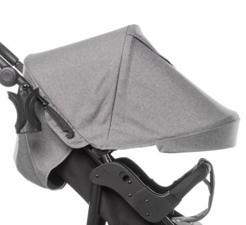 4BABY Rapid XXIII melange grey wózek spacerowy 958227