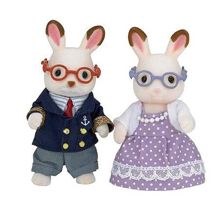 Sylvanian families 5190 dziadkowie królików z czekoladowymi uszami