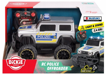 Dickie SOS RC Auto policyjne Suzuki Jimmy 094972