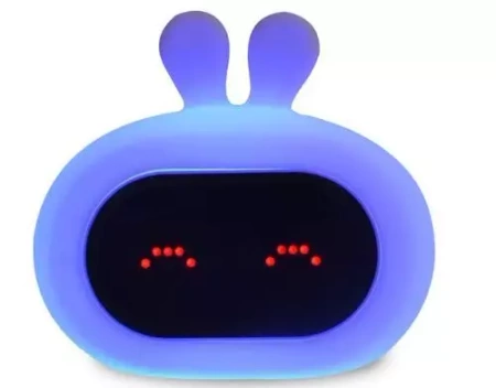 Innogio Silikonowa lampka nocna z zegarem 816423