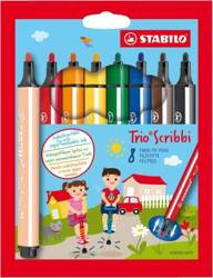 STABILO Trio Scribbi 8kol etui kartonowe 343626