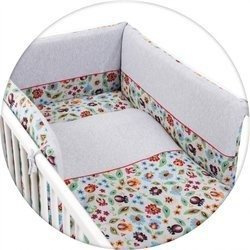 Zestaw pościeli 3-elementowy folklor 100/135 Ceba