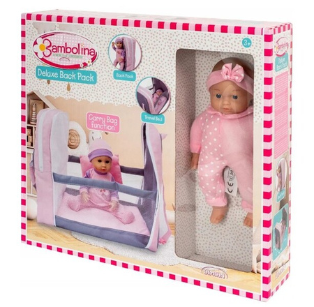 LALA Z PLECAKIEM I ŁÓŻECZKIEM 989161.