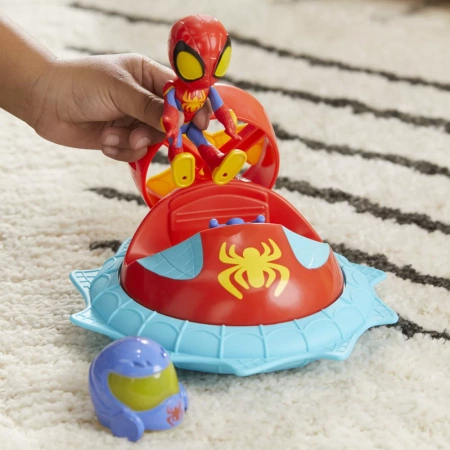 Marvel F6775/F7252 Spidey i Przyjaciele Spidey pojazd Hover Spinner 139207