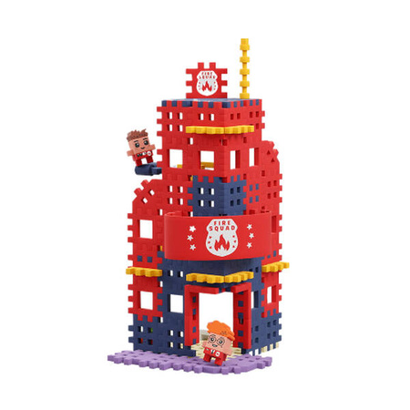 Klocki Waffle mini Remiza strażacka 280el 906279