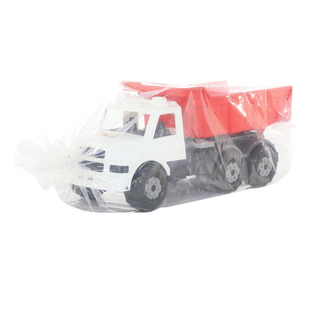 Auto wywrotka buran nr3 /biało-czerw /wader polesie 043672