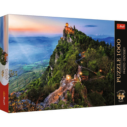 Puzzle Trefl 1000 Premium Plus Photo Odyssey Wieża Cesta San Marino 108224