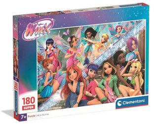 Clementoni Puzzle 180 Super Kolor Winx 293360