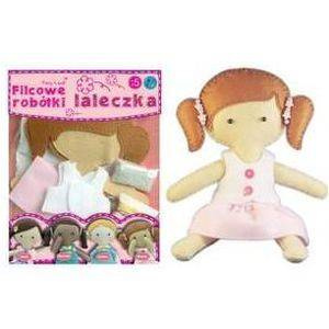 Filcowe robótki przytulanka lalka magda 290220 stn