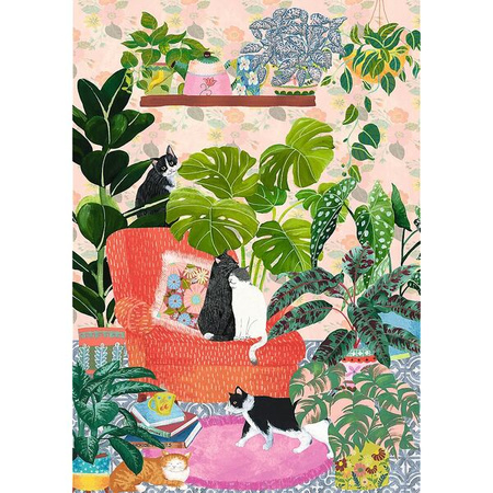 Puzzle Trefl 1000 Premium Plus The Art of Colour Nie ma to jak w domu 108927