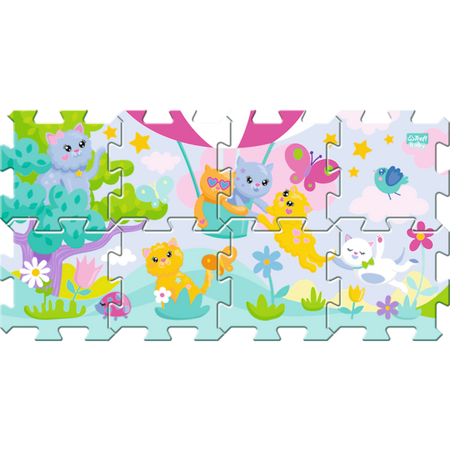 Trefl moja pierwsza puzzlopianka kotki psotki 612622