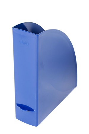 Pojemnik na czasopisma a4 maxi go-box 8cm niebieski