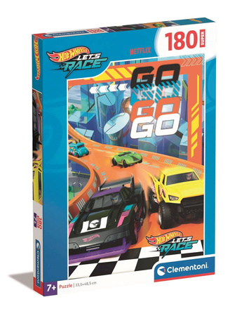 Clementoni Puzzle 104 Super Kolor Hot Wheels 297894