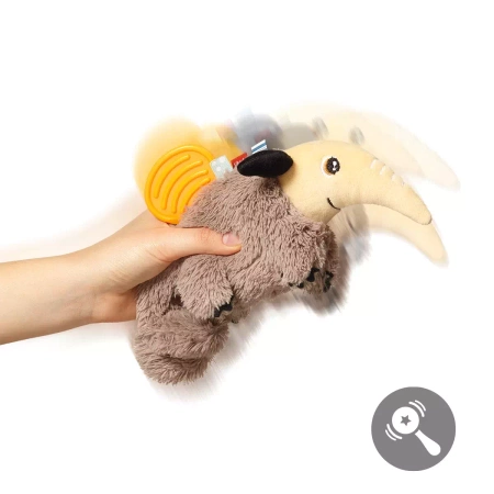 Babyono Zabawka edukacyjna-zawieszka do wózka Fairy Tails Ant Eather Allan Edgar 413326