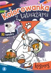 Książeczka Kolorowanka z tatuażami. Kosmos 075069