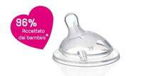 Chicco Butelka Plastikowa Naturalfeeling  250 ml niebieska smoczek silikonowy ,przepływ średni 2M+ 153640